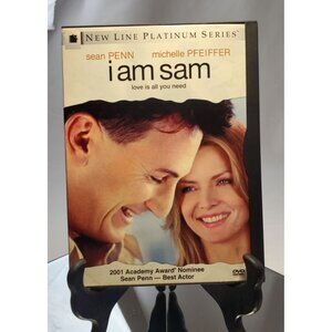I Am Sam DVD Movies New Line Platinum Series 2001 Sean Penn Michelle Pfeiffer